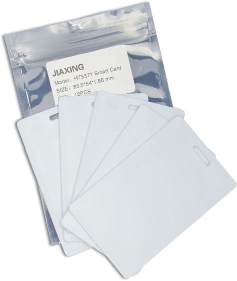 12 PCS T5577 Thick Smart Cards, Contactless 